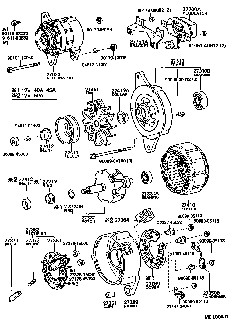  LITEACE VAN WAGON |  ALTERNATOR