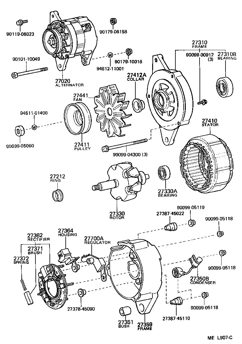  LITEACE VAN WAGON |  ALTERNATOR