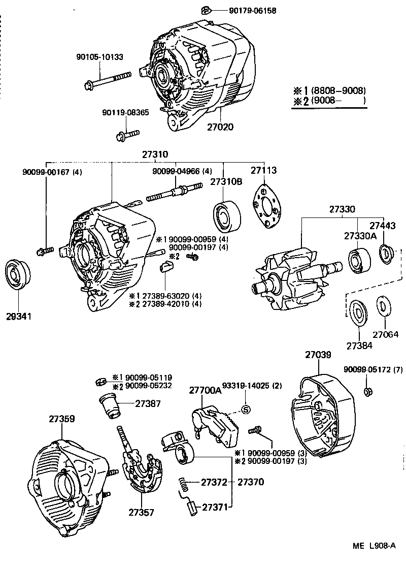  LITEACE VAN WAGON |  ALTERNATOR