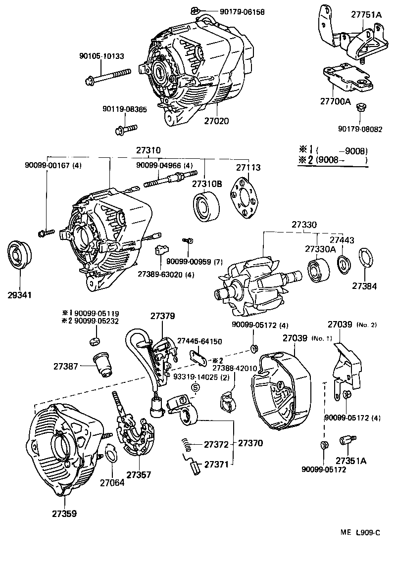  LITEACE VAN WAGON |  ALTERNATOR
