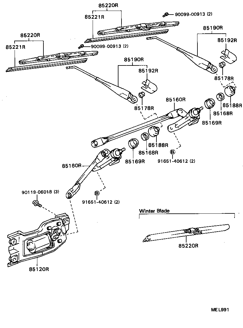  MARK 2 V WG |  REAR WIPER