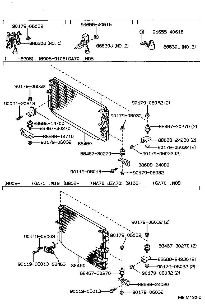  SUPRA |  HEATING AIR CONDITIONING COOLER PIPING