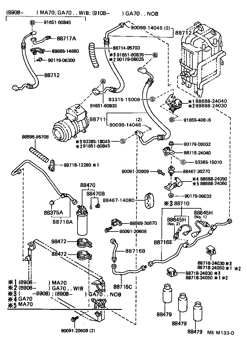  SUPRA |  HEATING AIR CONDITIONING COOLER PIPING