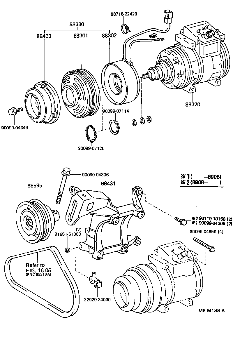  SUPRA |  HEATING AIR CONDITIONING COMPRESSOR