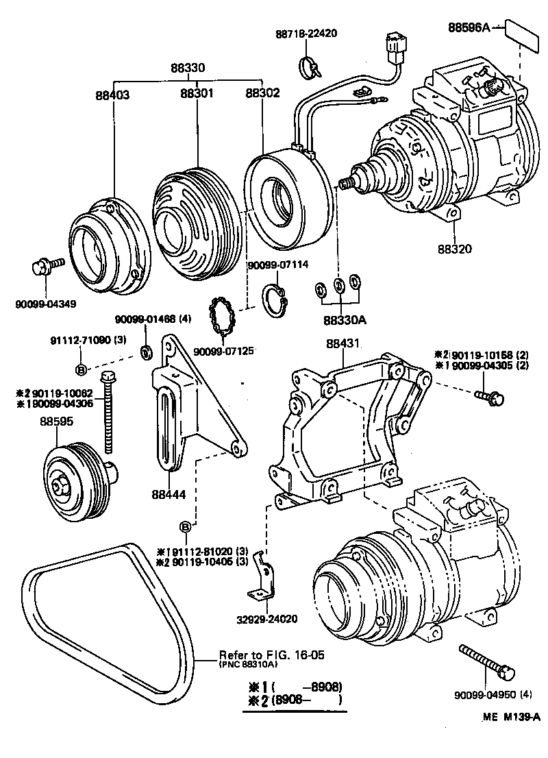  SUPRA |  HEATING AIR CONDITIONING COMPRESSOR
