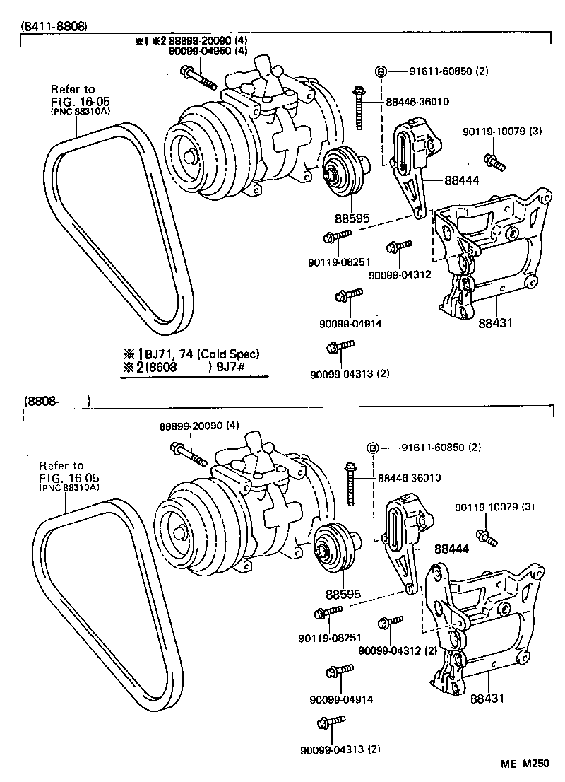  LAND CRUISER S T H T |  HEATING AIR CONDITIONING COMPRESSOR