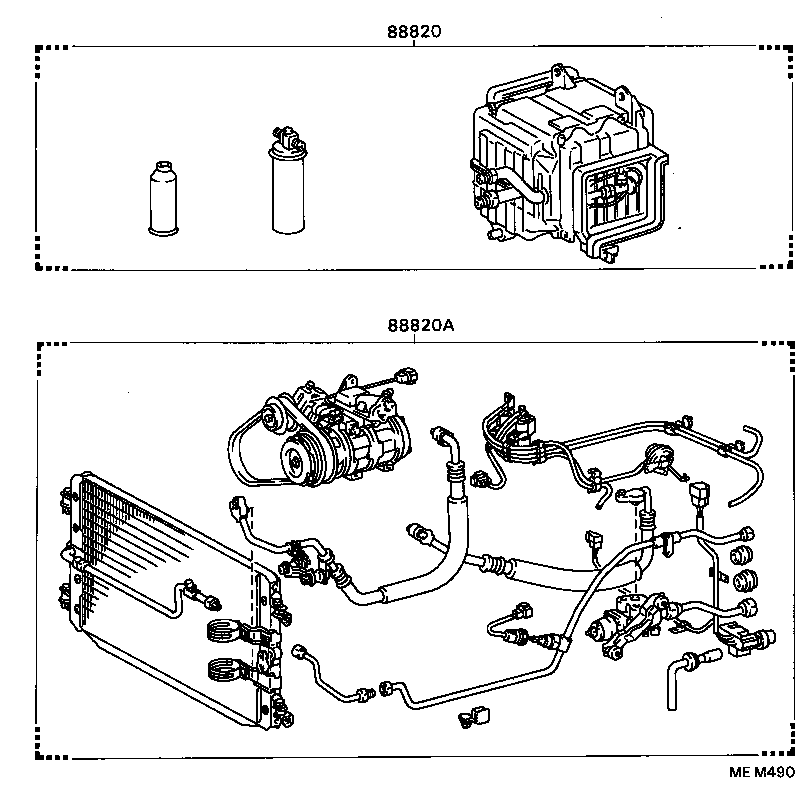  MARK 2 V WG |  HEATING AIR CONDITIONING SET