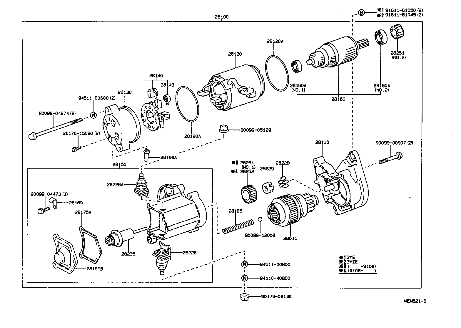  HILUX |  STARTER