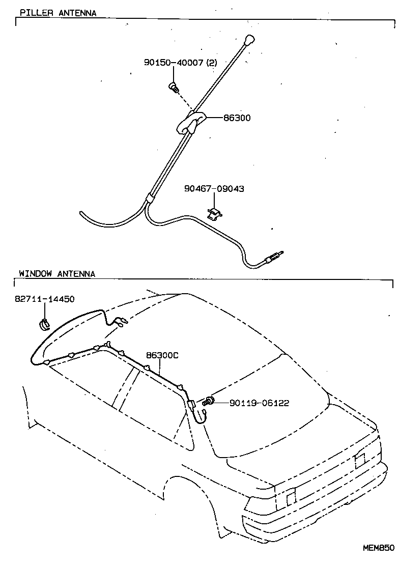  SPRINTER TRUENO |  ANTENNA