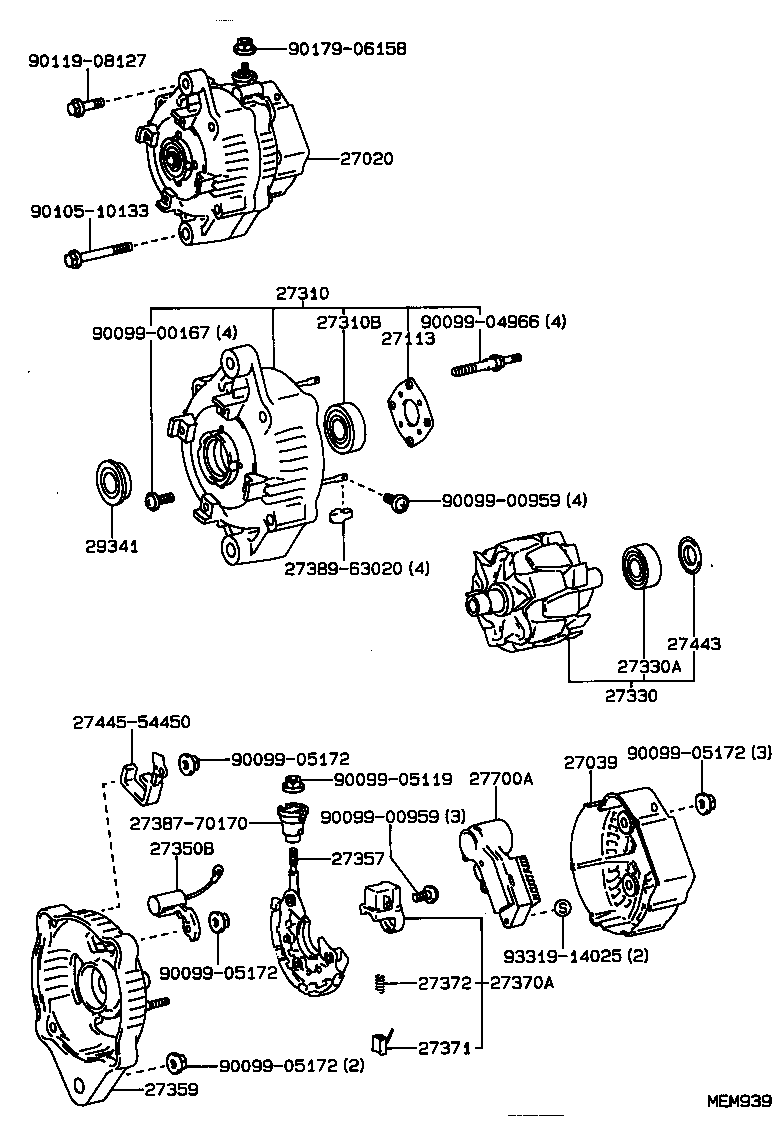  CROWN |  ALTERNATOR