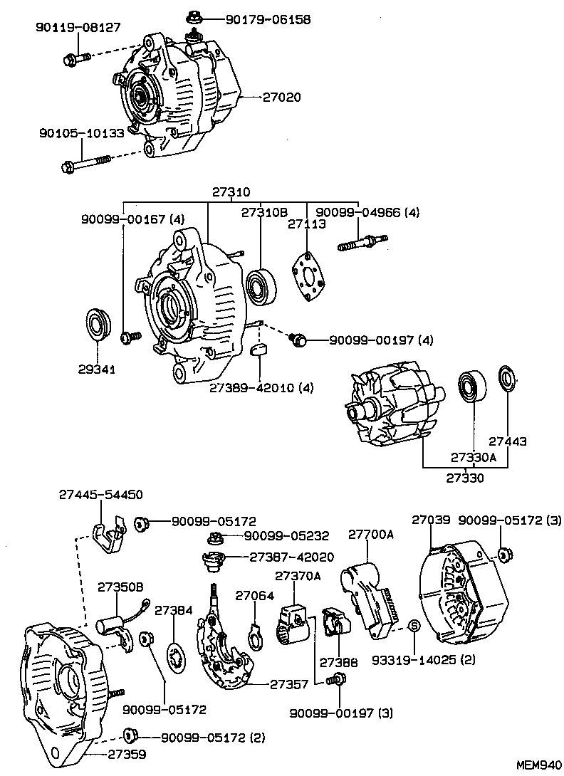  CROWN |  ALTERNATOR