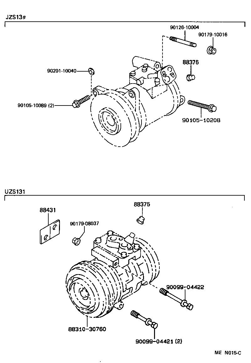 CROWN |  HEATING AIR CONDITIONING COMPRESSOR