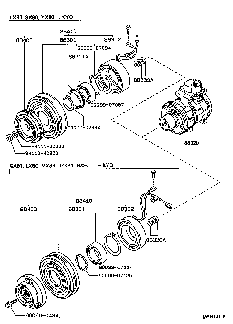  MARK 2 |  HEATING AIR CONDITIONING COMPRESSOR