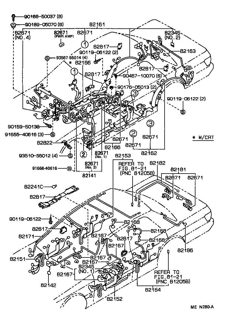  CROWN |  WIRING CLAMP