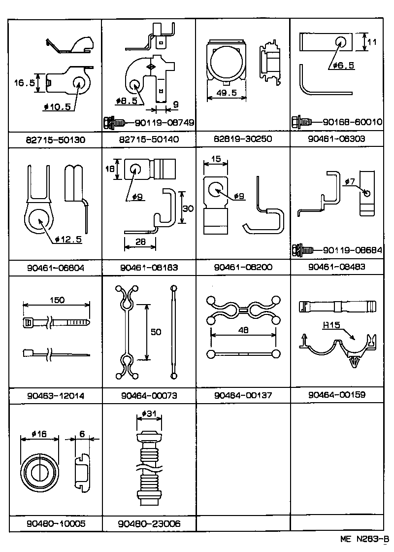  CROWN |  WIRING CLAMP