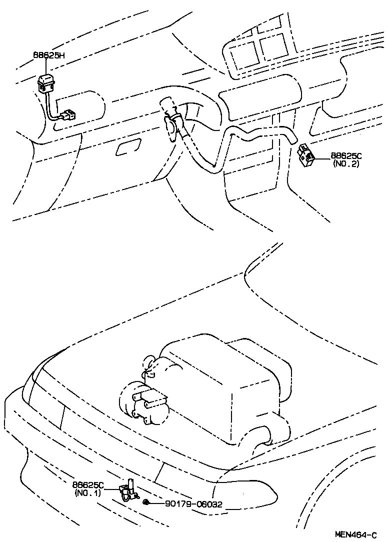  CARINA ED |  HEATING AIR CONDITIONING CONTROL AIR DUCT