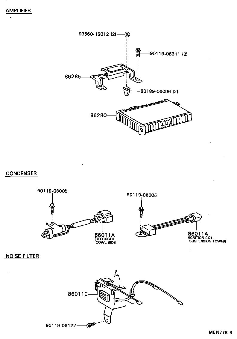  CARINA ED |  RADIO RECEIVER AMPLIFIER CONDENSER