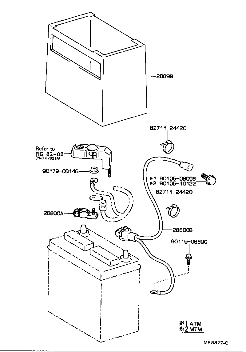  CARINA ED |  BATTERY BATTERY CABLE