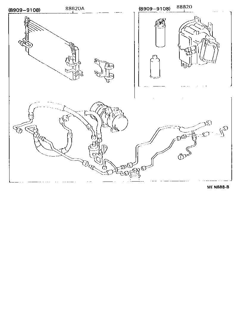  CELICA |  HEATING AIR CONDITIONING SET