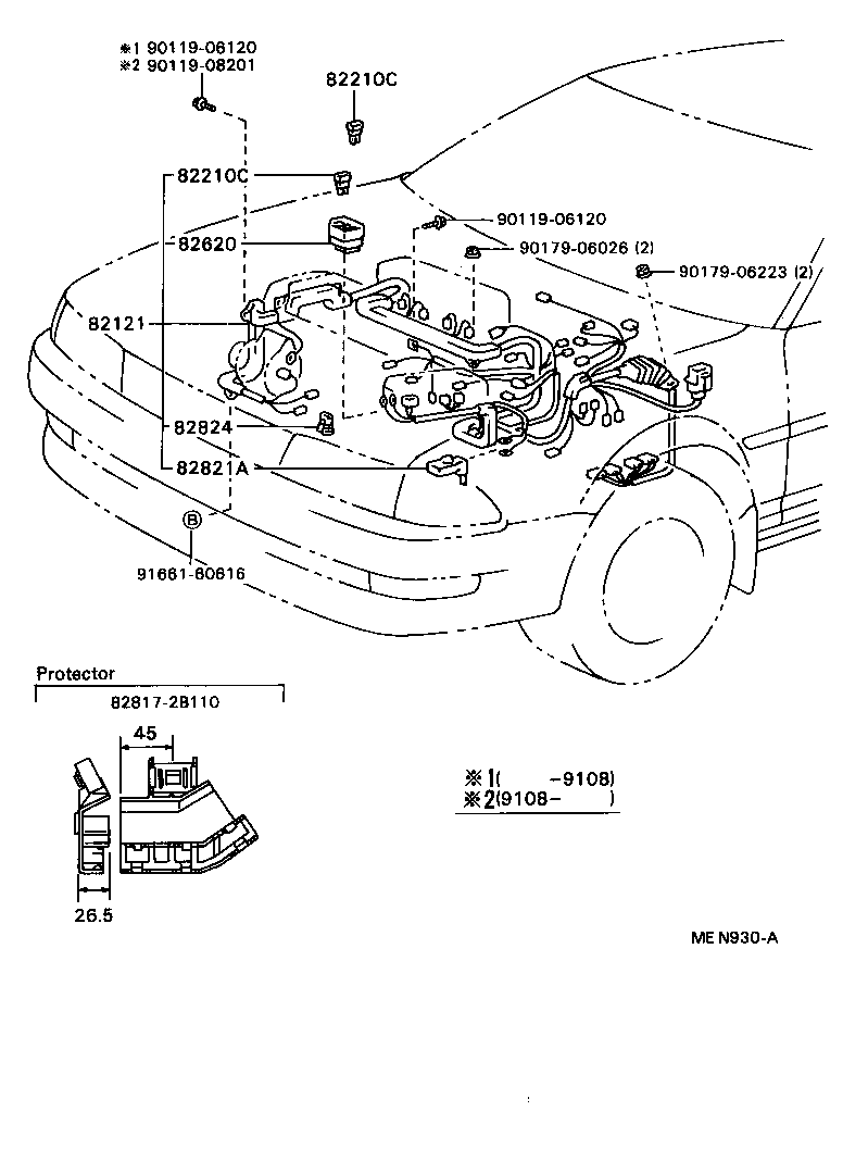  CARINA ED |  WIRING CLAMP