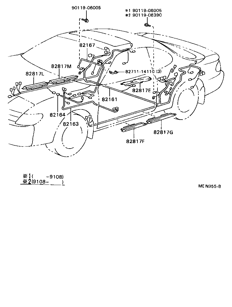  CELICA |  WIRING CLAMP