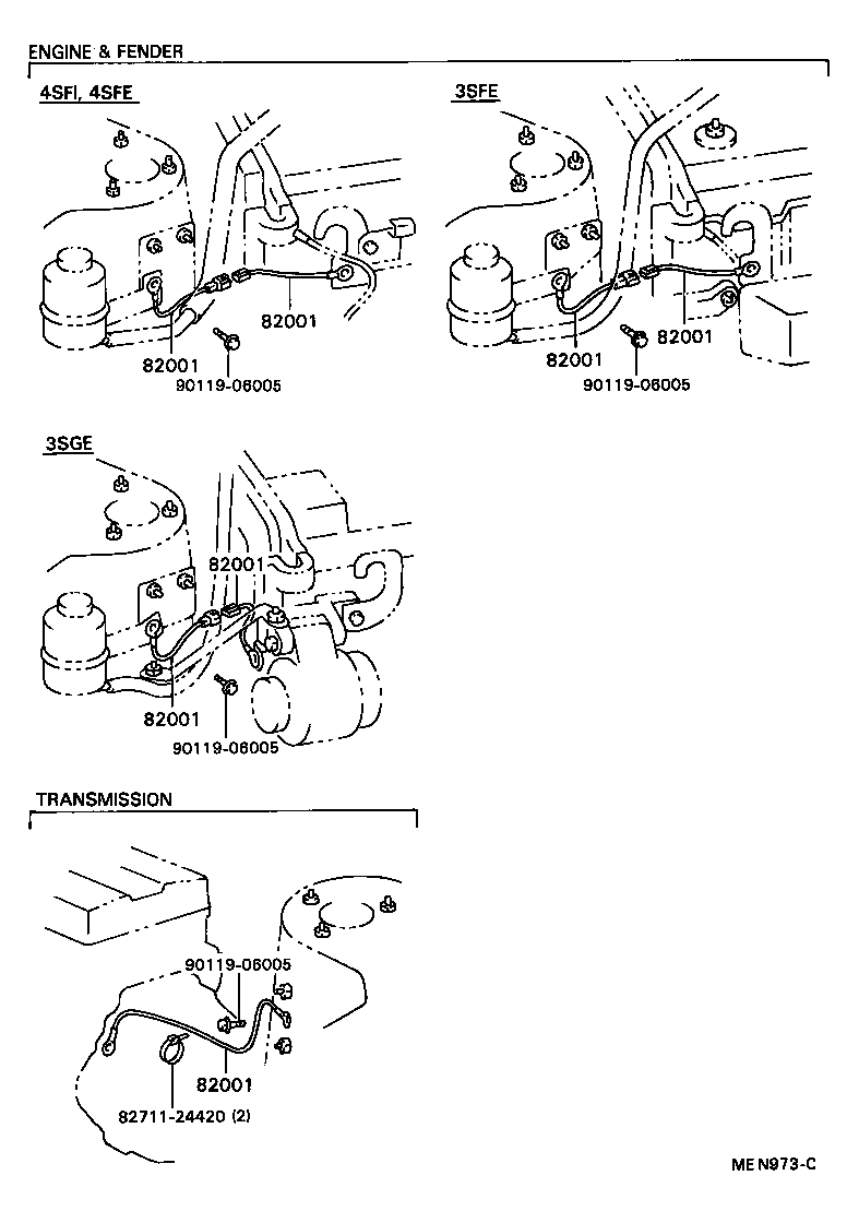  CARINA ED |  WIRING CLAMP