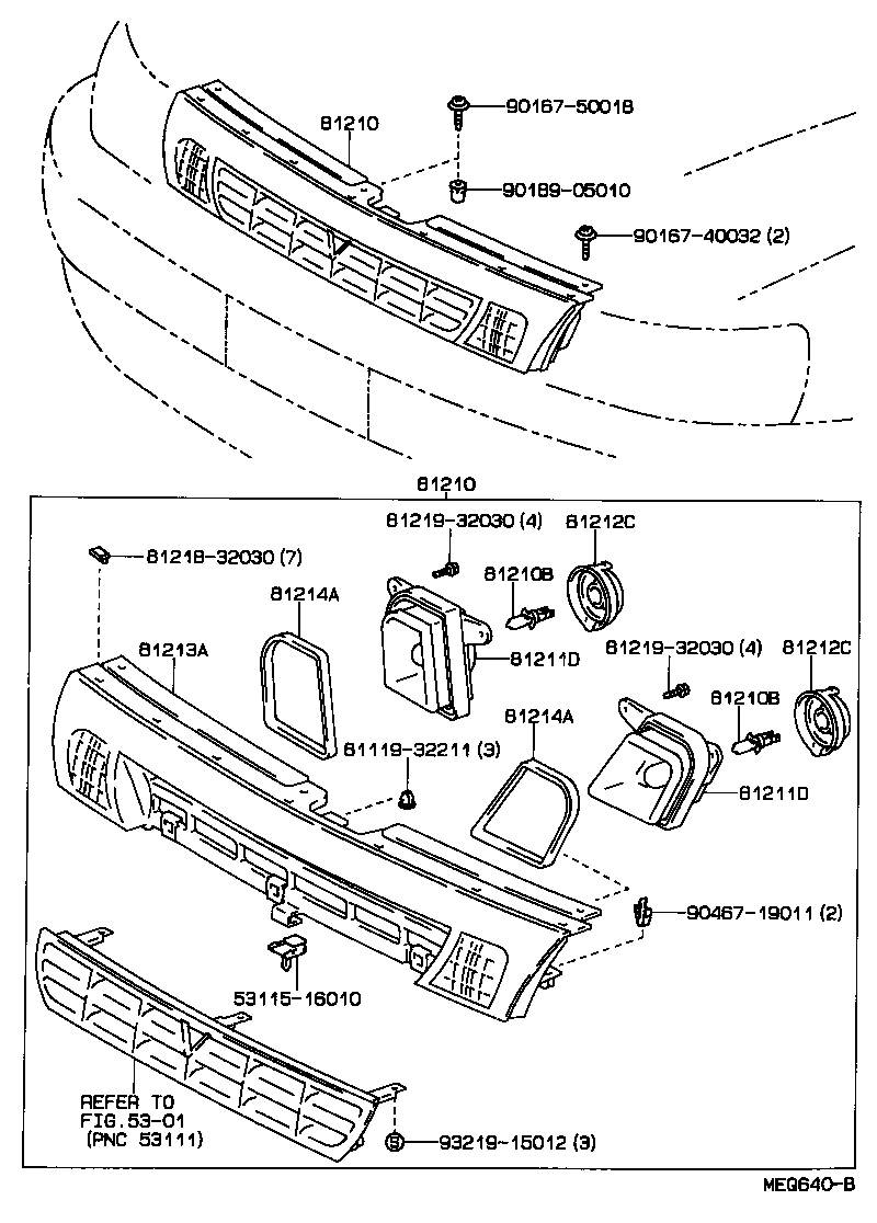  CAMRY VISTA |  FOG LAMP