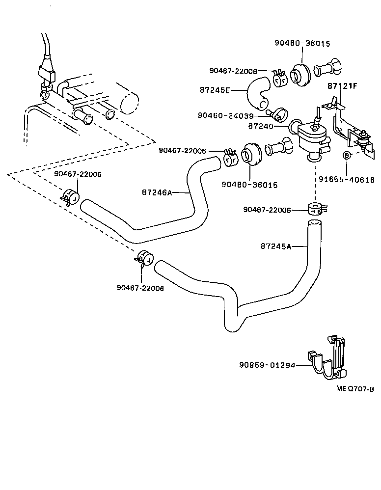  CAMRY VISTA |  HEATING AIR CONDITIONING WATER PIPING