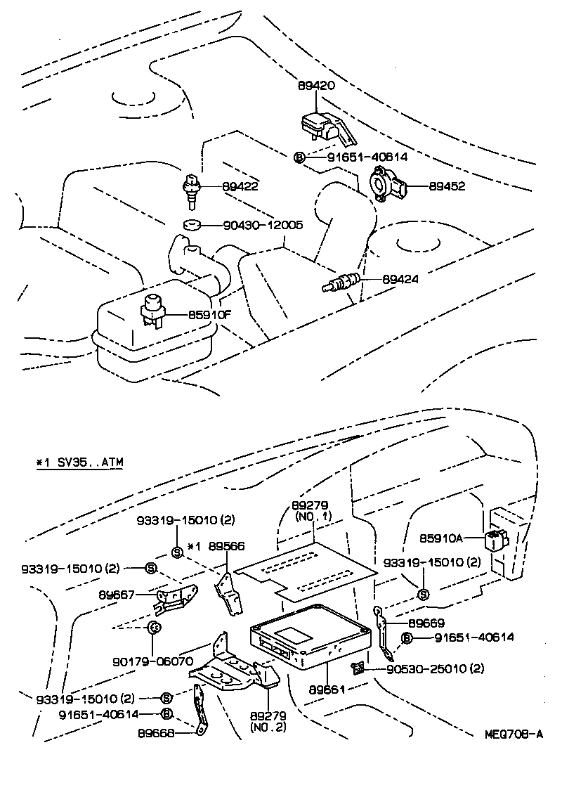  CAMRY VISTA |  ELECTRONIC FUEL INJECTION SYSTEM