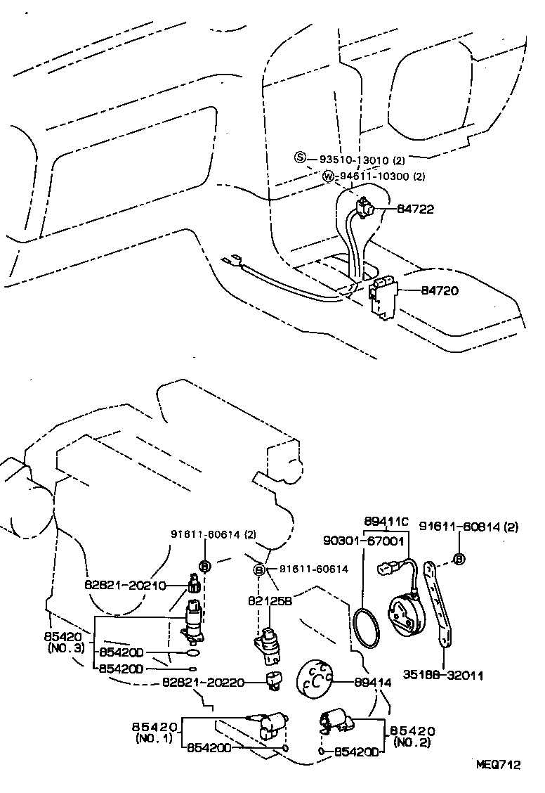  CAMRY VISTA |  OVERDRIVE ELECTRONIC CONTROLLED TRANSMISSION