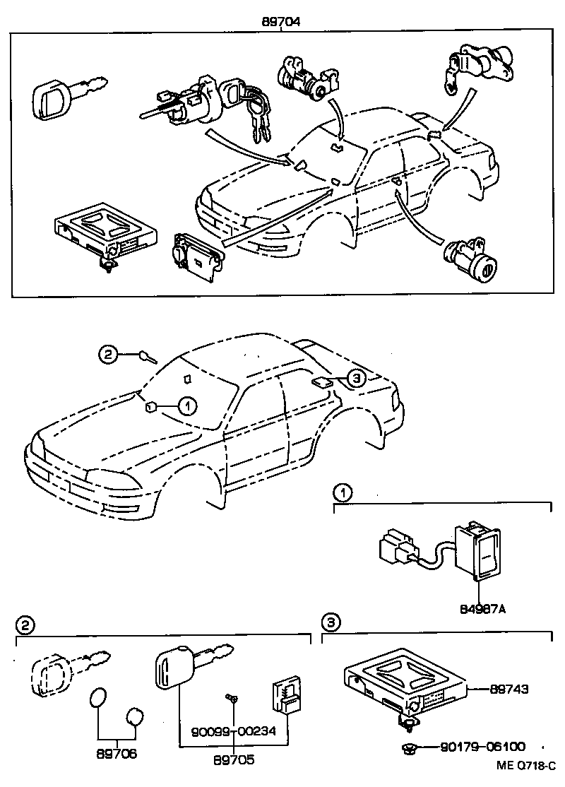  CAMRY VISTA |  WIRELESS DOOR LOCK