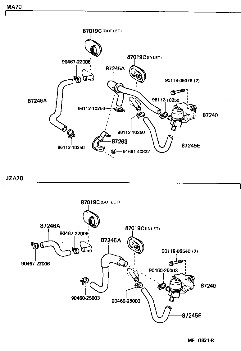  SUPRA |  HEATING AIR CONDITIONING WATER PIPING