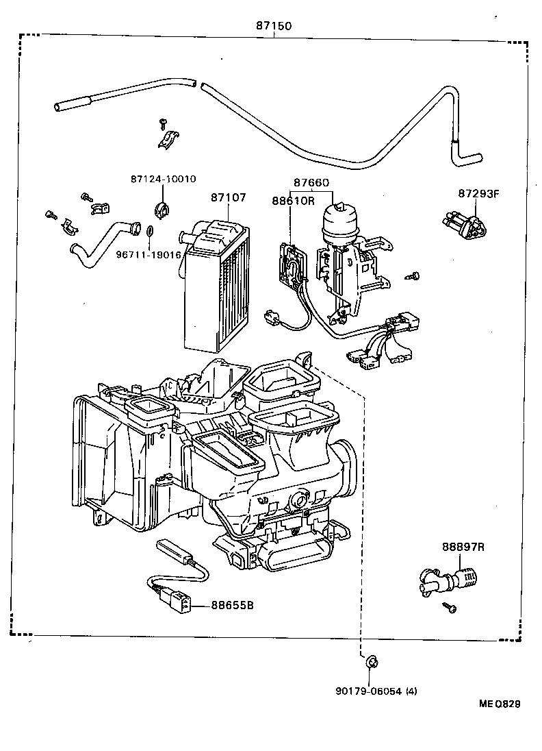  MARK 2 V WG |  HEATING AIR CONDITIONING HEATER UNIT BLOWER