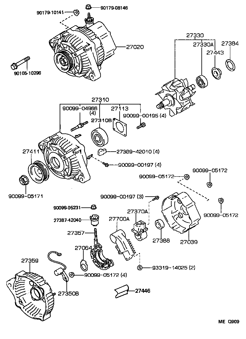  CROWN |  ALTERNATOR