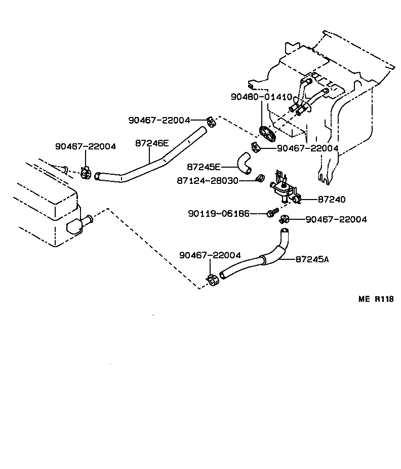  SPRINTER CARIB |  HEATING AIR CONDITIONING WATER PIPING