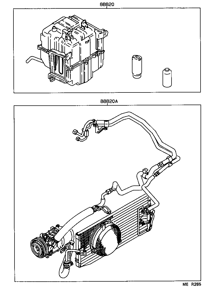  SPRINTER CARIB |  HEATING AIR CONDITIONING SET