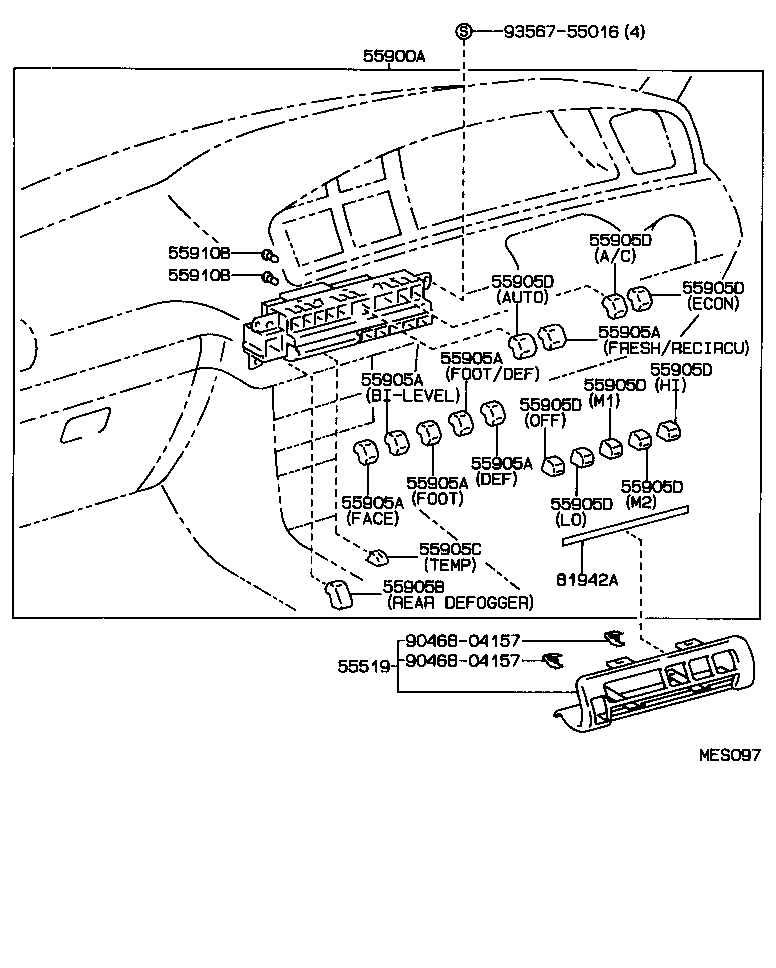  CARINA ED |  HEATING AIR CONDITIONING CONTROL AIR DUCT