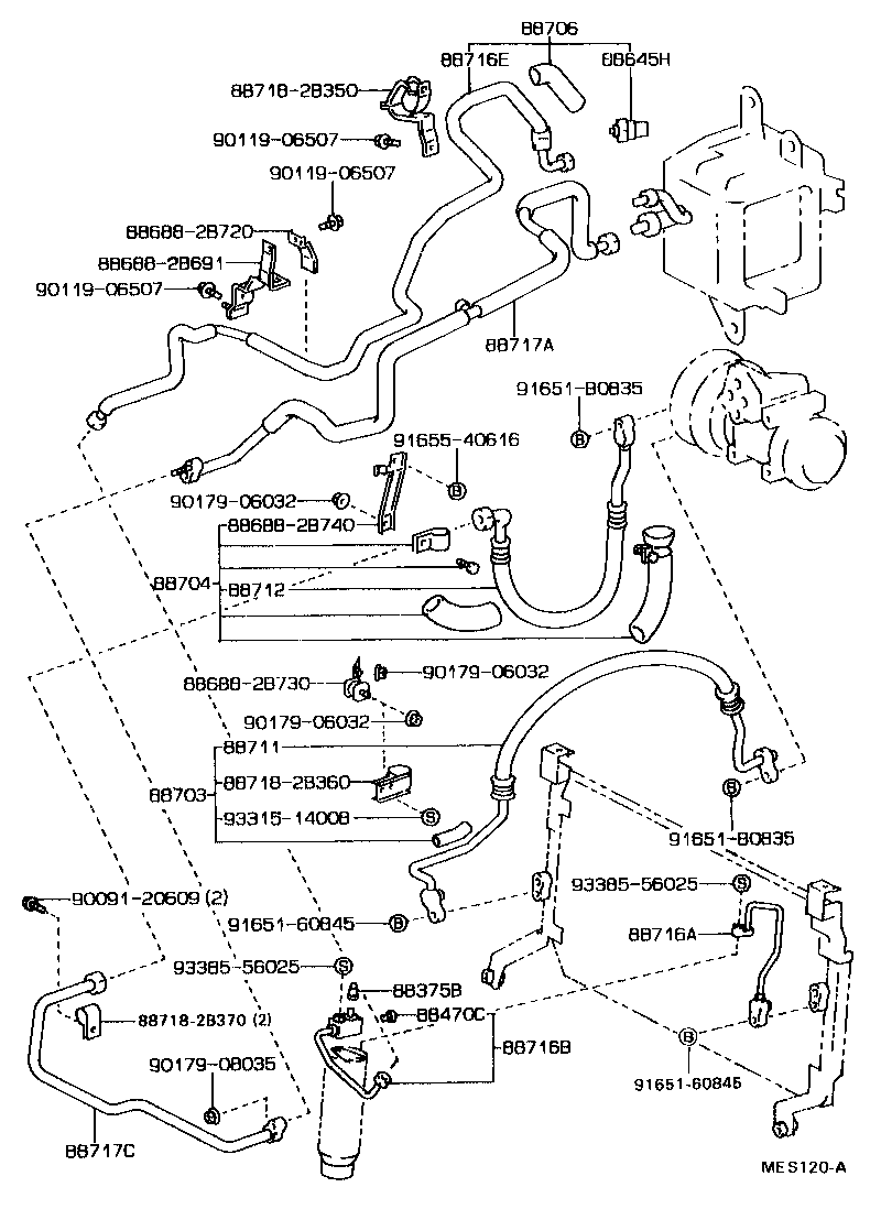  CARINA ED |  HEATING AIR CONDITIONING COOLER PIPING