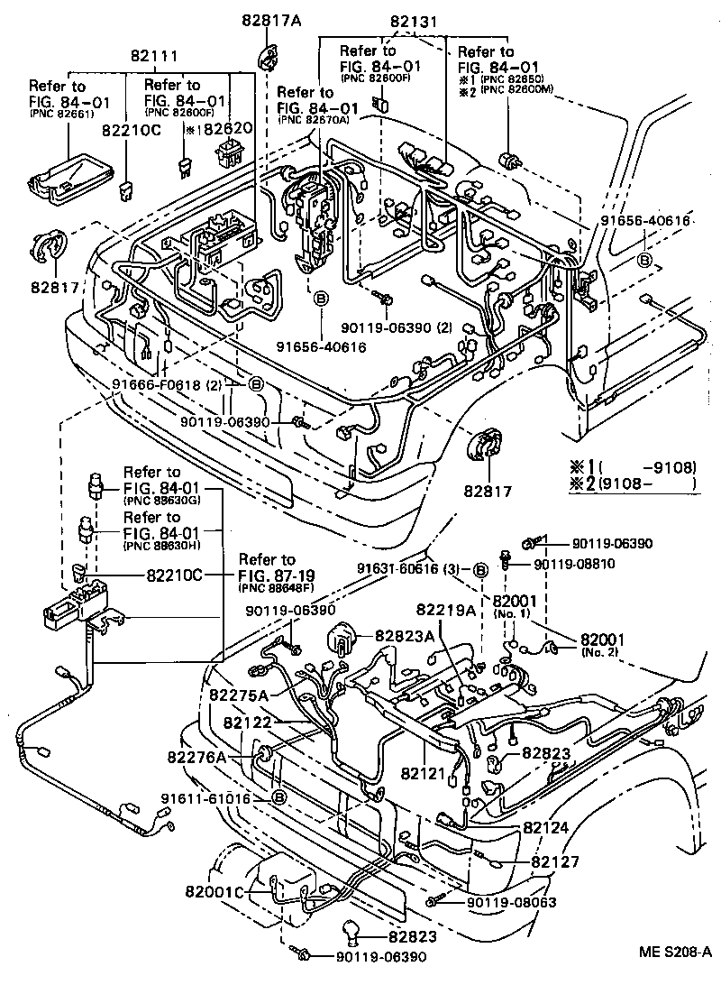  HILUX |  WIRING CLAMP