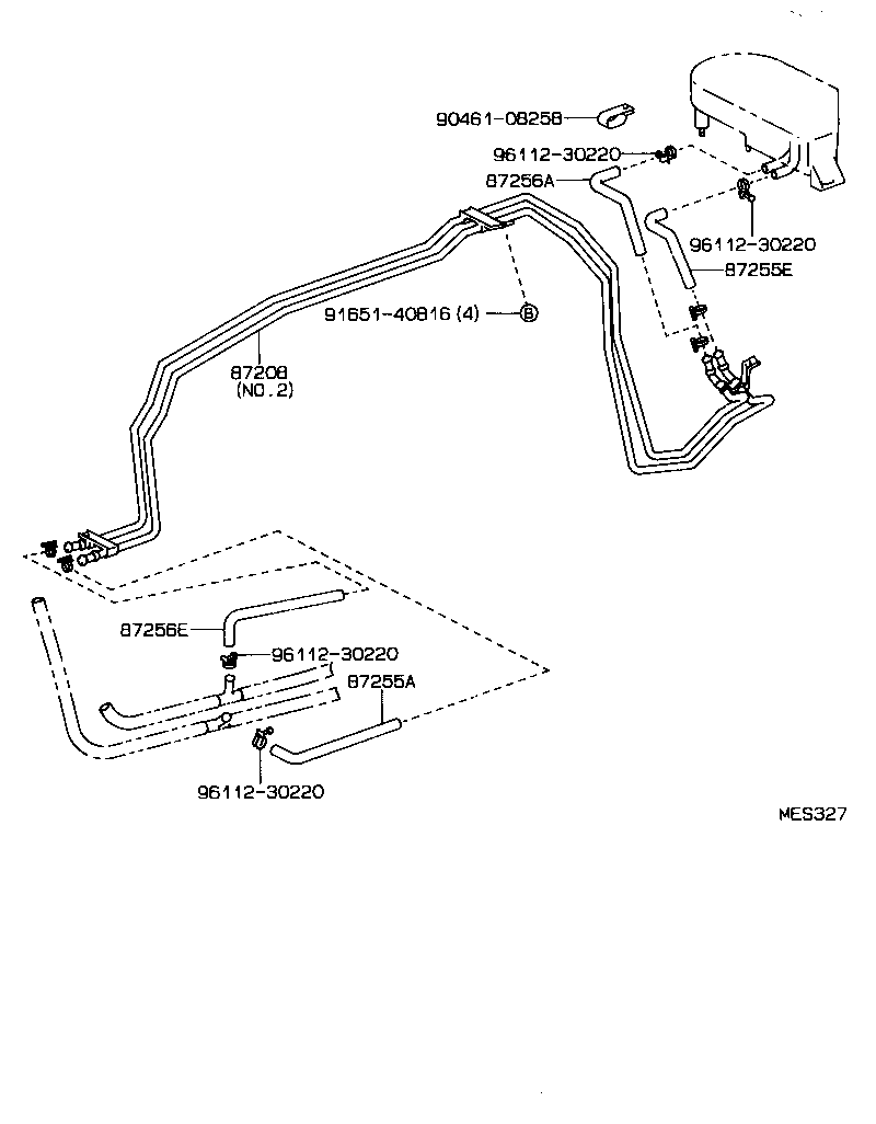  DYNA TOYOACE |  HEATING AIR CONDITIONING WATER PIPING