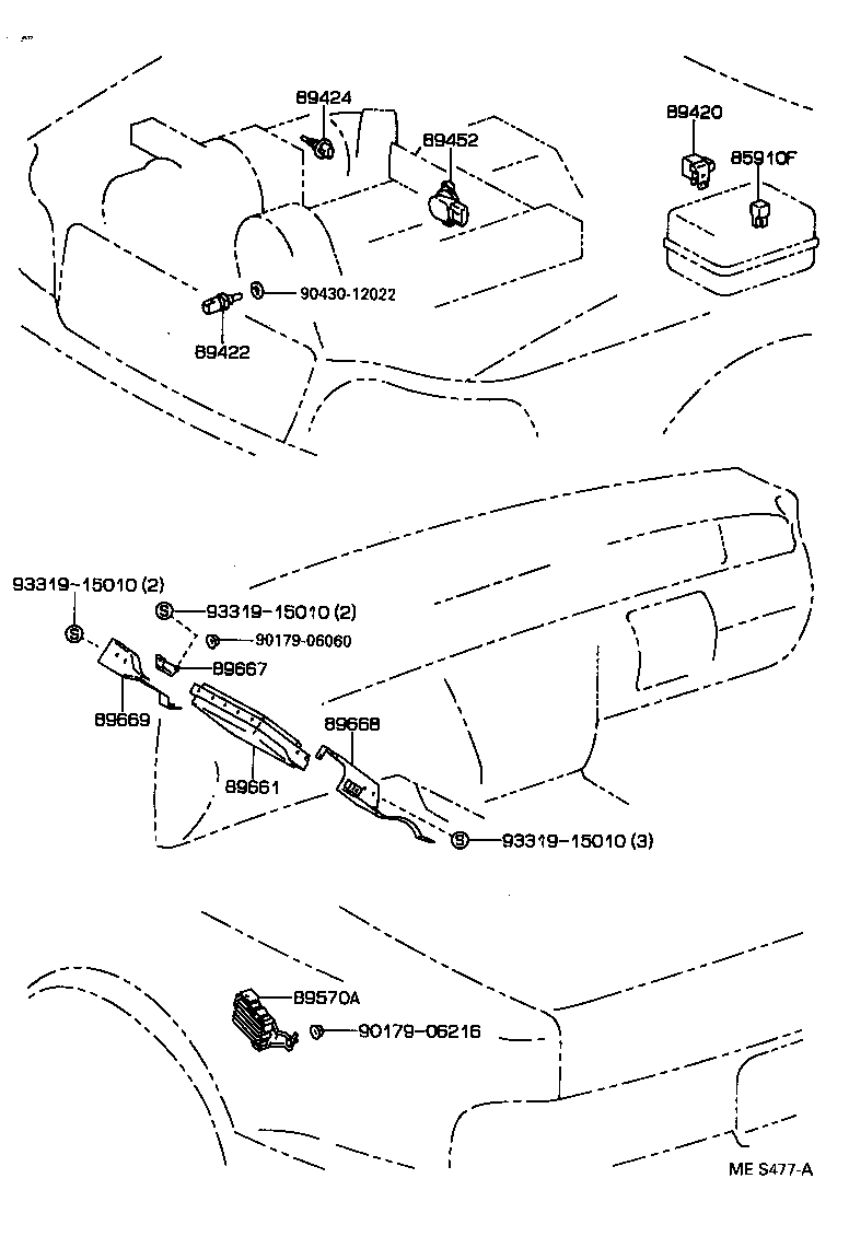  CROWN CROWN MAJESTA |  ELECTRONIC FUEL INJECTION SYSTEM