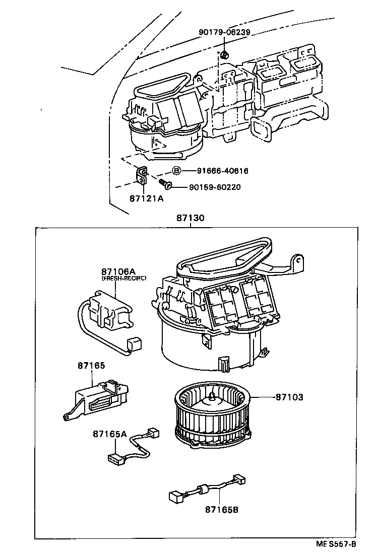  ARISTO |  HEATING AIR CONDITIONING HEATER UNIT BLOWER