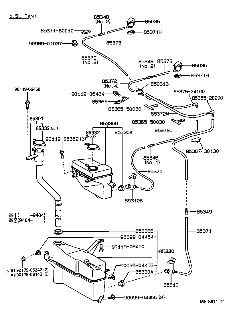  ARISTO |  WINDSHIELD WASHER