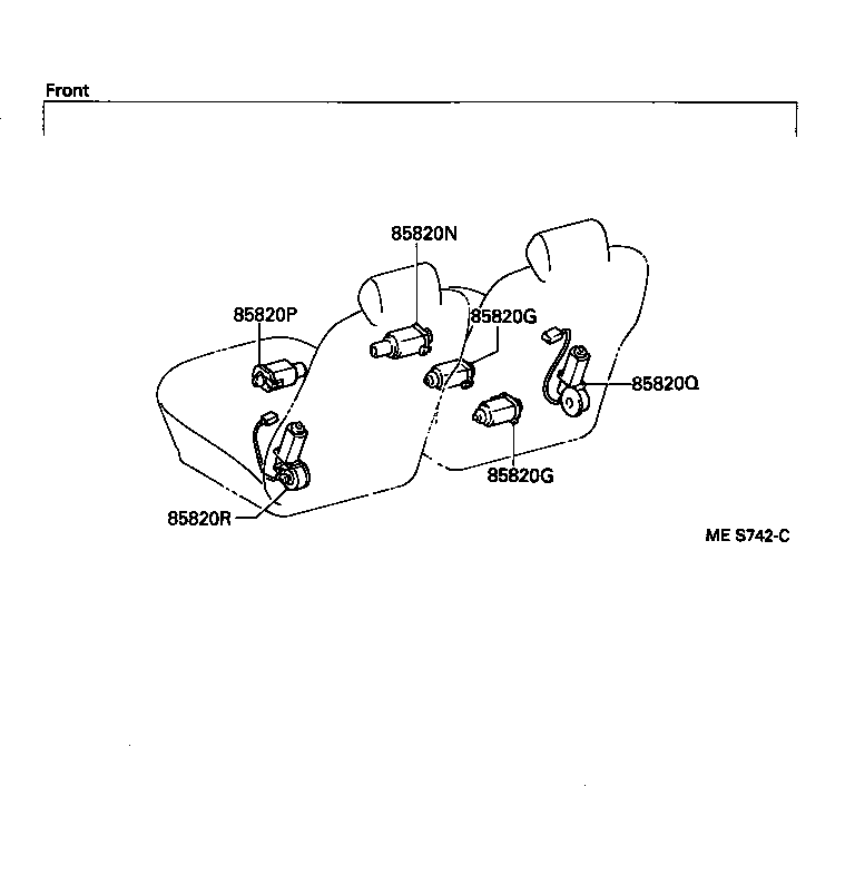  ARISTO |  SEAT MOTOR SEAT HEATER
