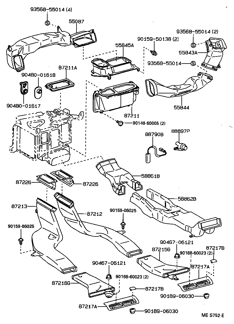  ARISTO |  HEATING AIR CONDITIONING CONTROL AIR DUCT