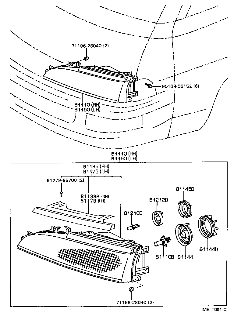  LITE TOWNACE V WG |  HEADLAMP