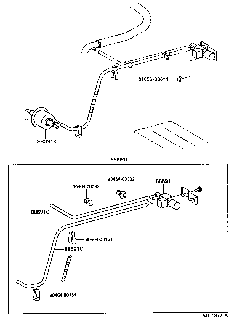  STARLET |  HEATING AIR CONDITIONING VACUUM PIPING