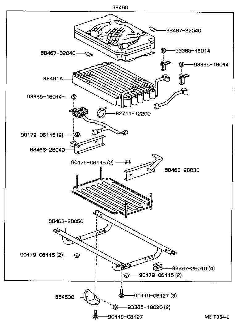  LITE TOWNACE V WG |  HEATING AIR CONDITIONING COOLER PIPING