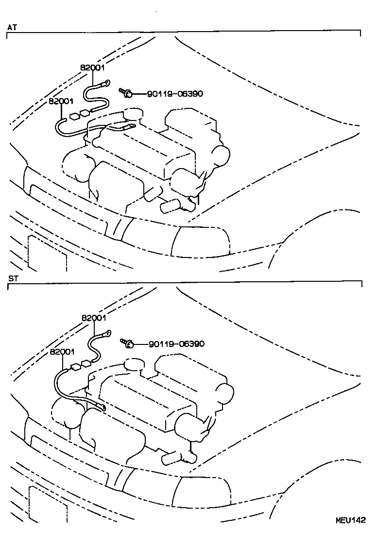  CARINA FF |  WIRING CLAMP