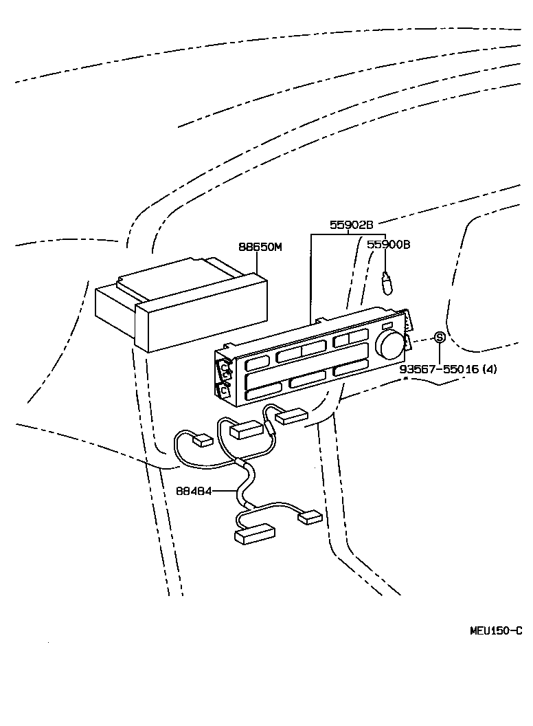  SCEPTER WG CP |  HEATING AIR CONDITIONING CONTROL AIR DUCT